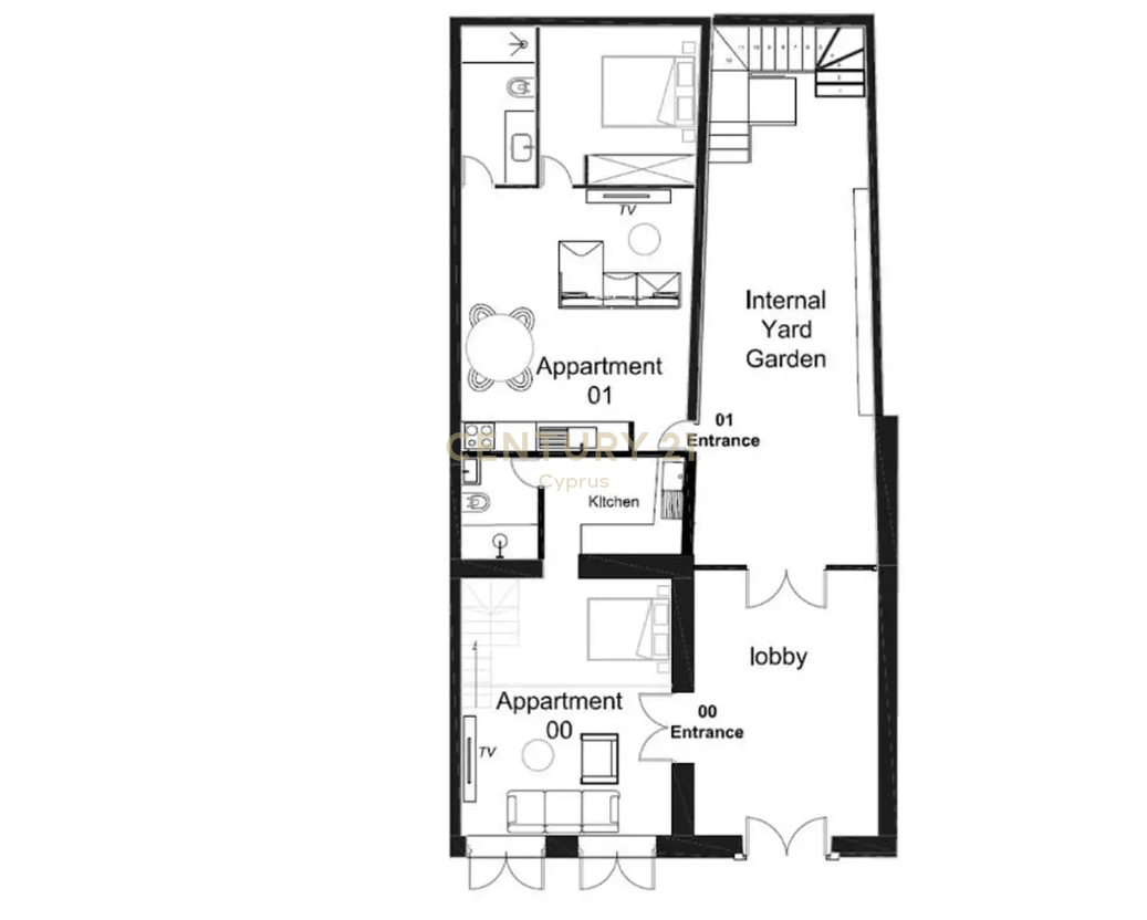 233m2 Local comercial en Limassol, Chipre No. 58918