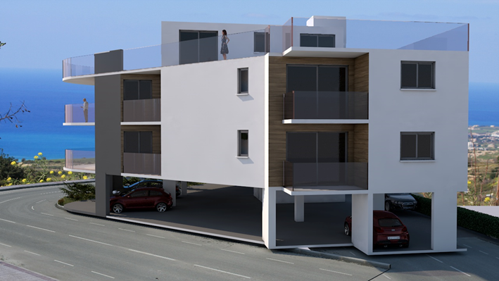 3 chambres Appartement à Paphos, Chypre No. 65370