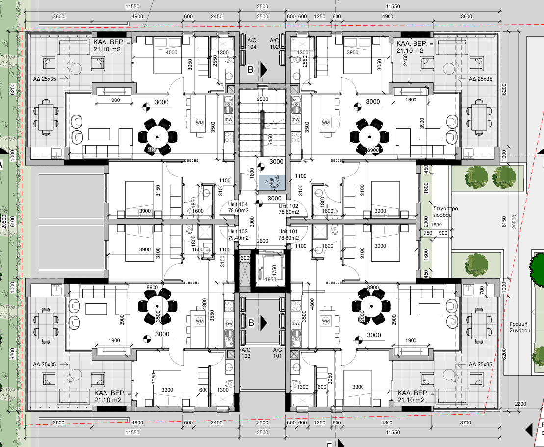 2 chambres Appartement à Paphos, Chypre No. 64048