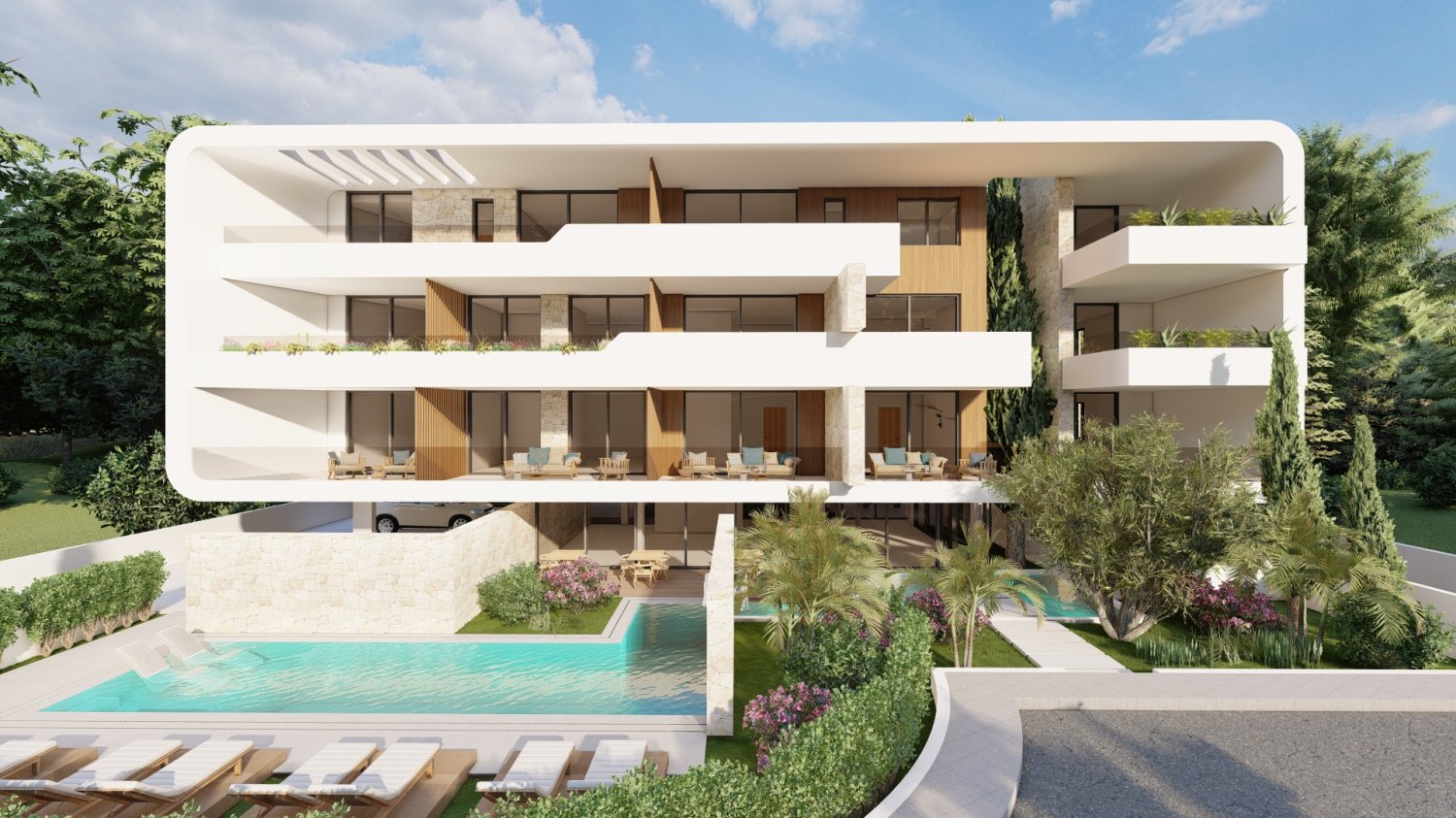2 chambres Appartement à Paphos, Chypre No. 61529