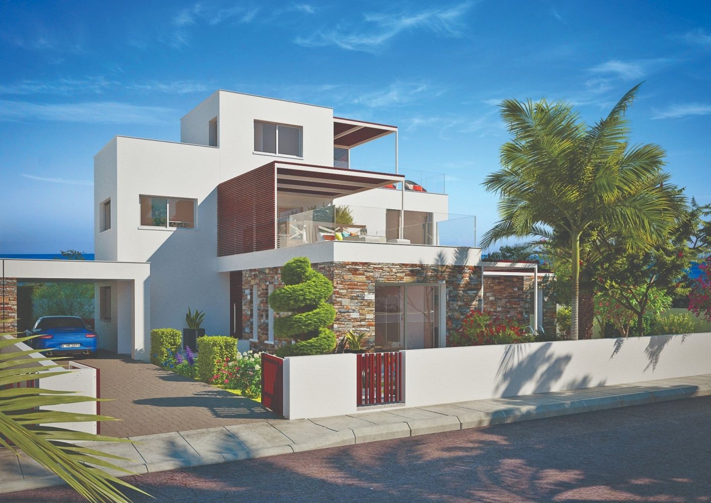 3 dormitorios Villa en Geroskípou, Paphos, Chipre No. 60482