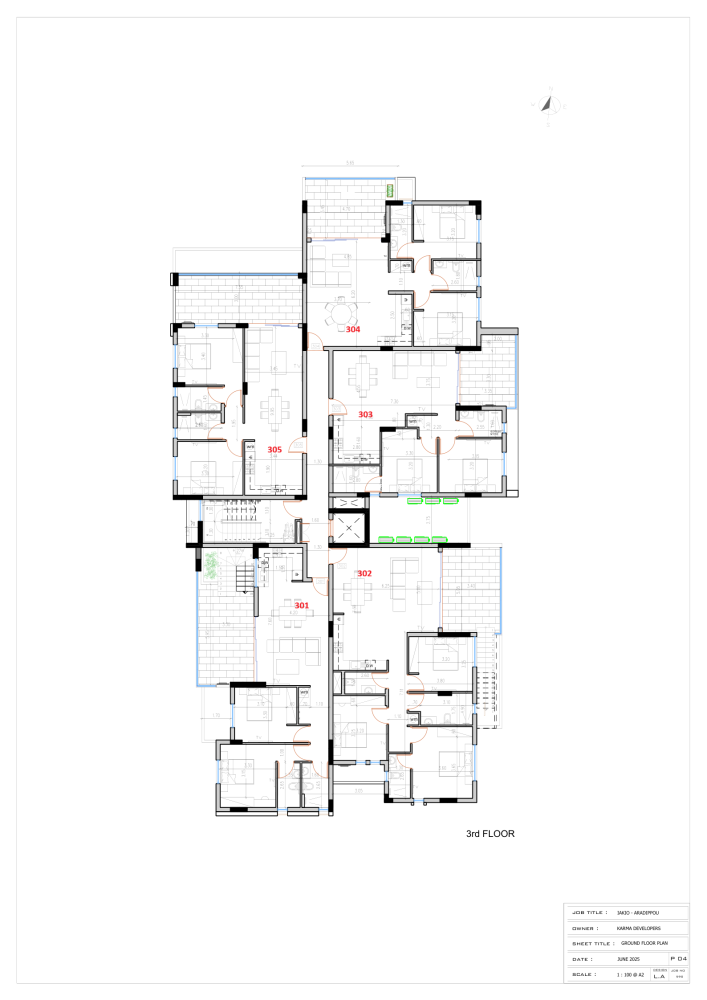 2 bedrooms Apartment in Larnaca, Larnaka, Cyprus No. 64433