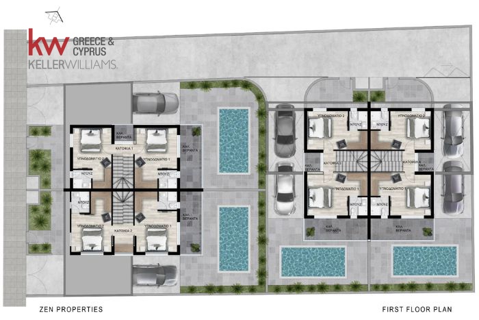 2 bedrooms Villa in Agios Athanasios, Limassol, Cyprus No. 61173