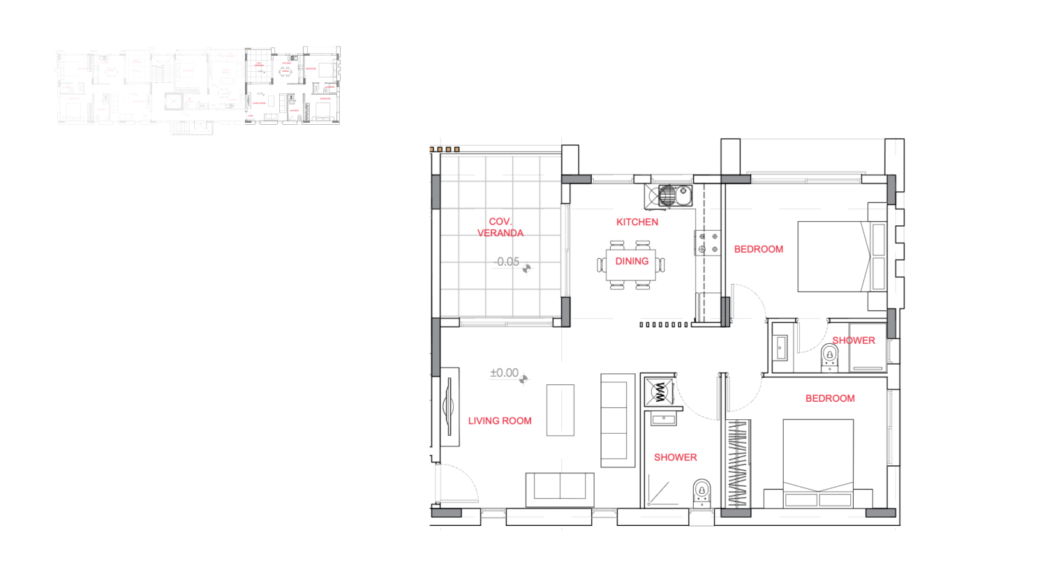2 bedrooms Apartment in Paphos, Cyprus No. 65335