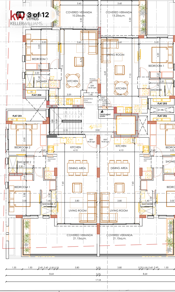 1 dormitorio Apartamento en Aradippou, Larnaka, Chipre No. 39799