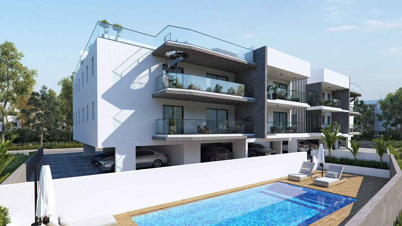 2 bedrooms Penthouse in Larnaca, Larnaka, Cyprus No. 64361