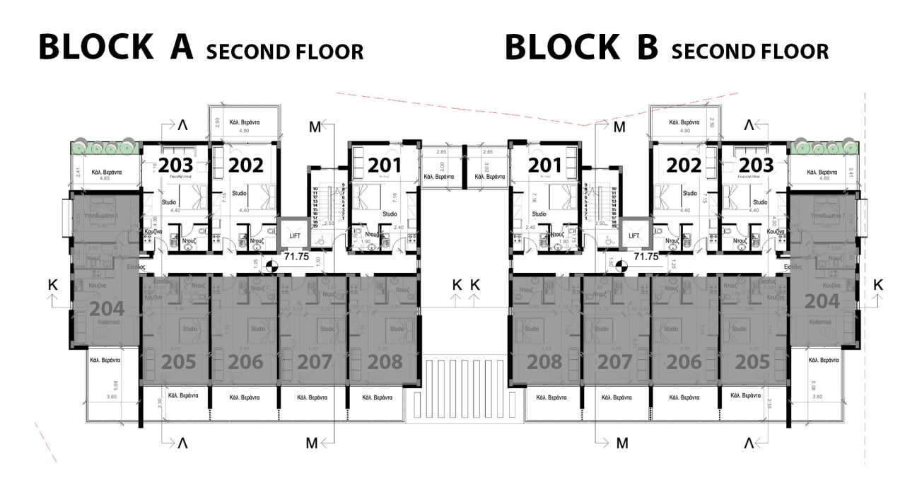 52m2 Apartment in Paphos, Cyprus No. 64745