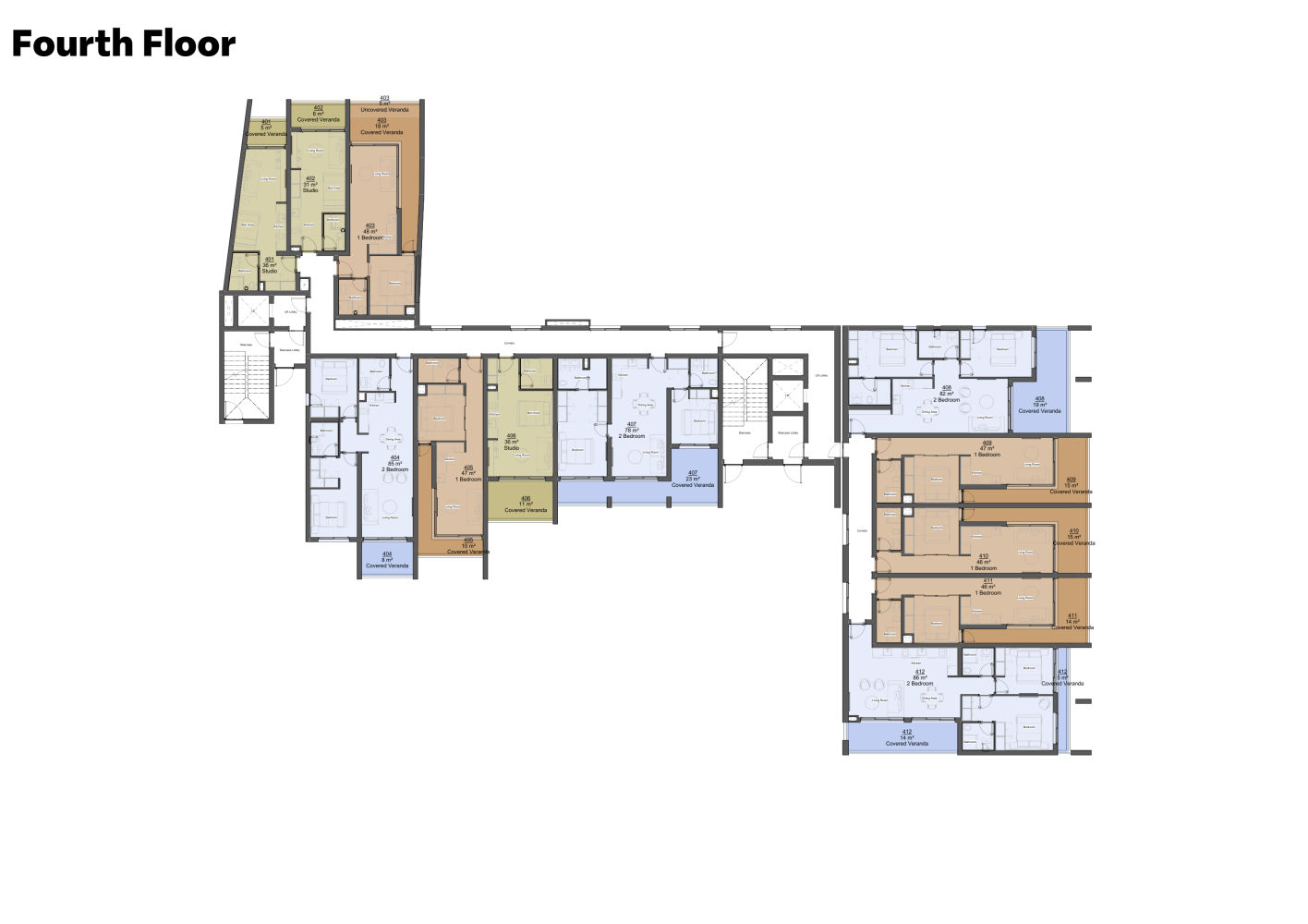 37m2 Apartment in Limassol, Cyprus No. 63851