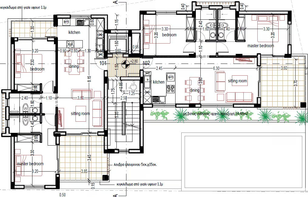 2 chambres Appartement à Paphos, Chypre No. 63466