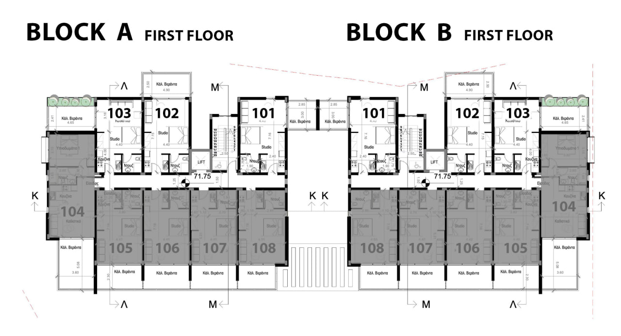 52m2 Apartment in Paphos, Cyprus No. 64746