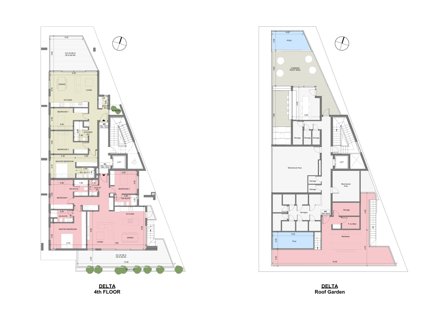 3 bedrooms Penthouse in Limassol, Cyprus No. 64025