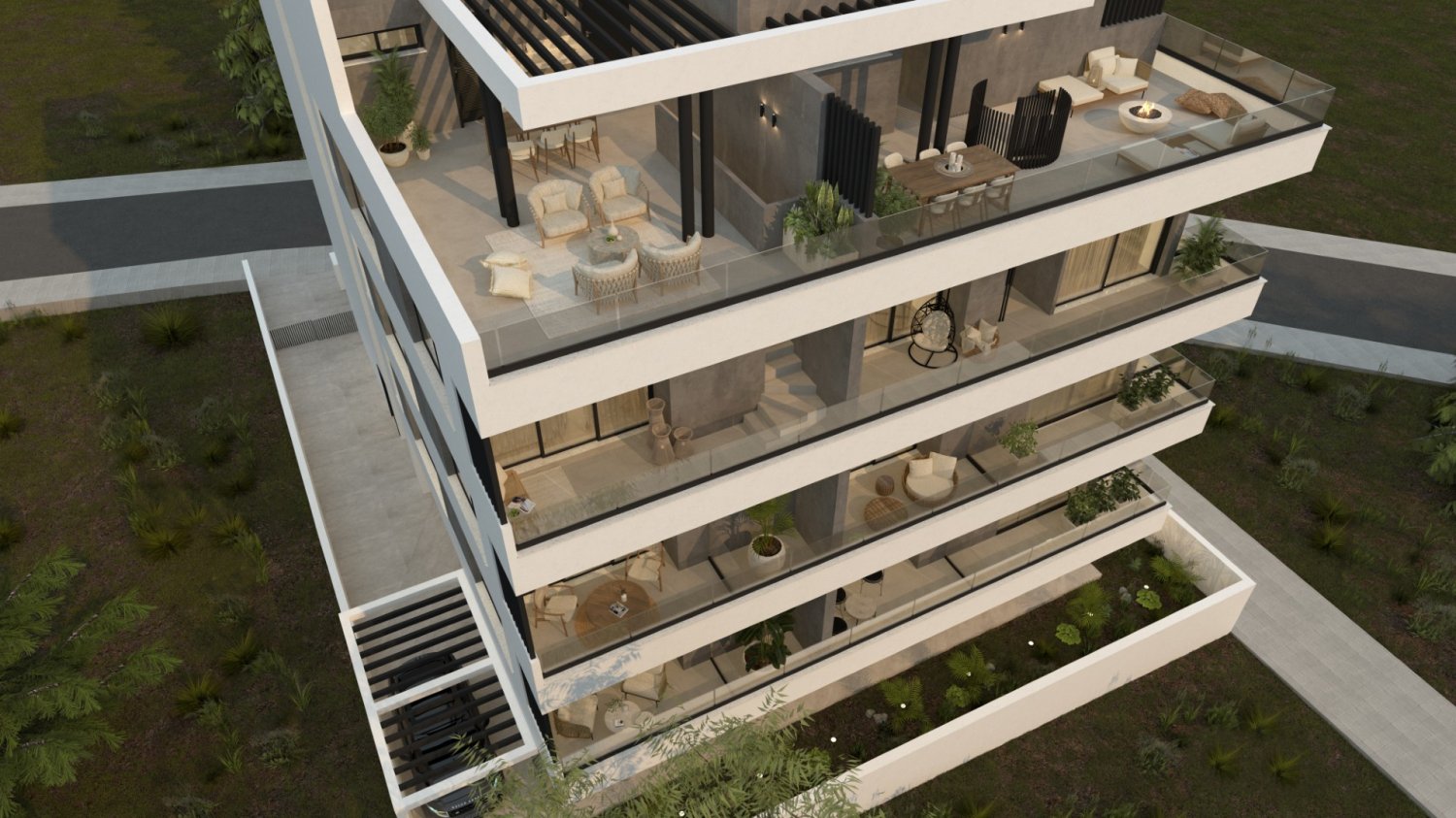 2 bedrooms Apartment in Larnaca, Larnaka, Cyprus No. 64088