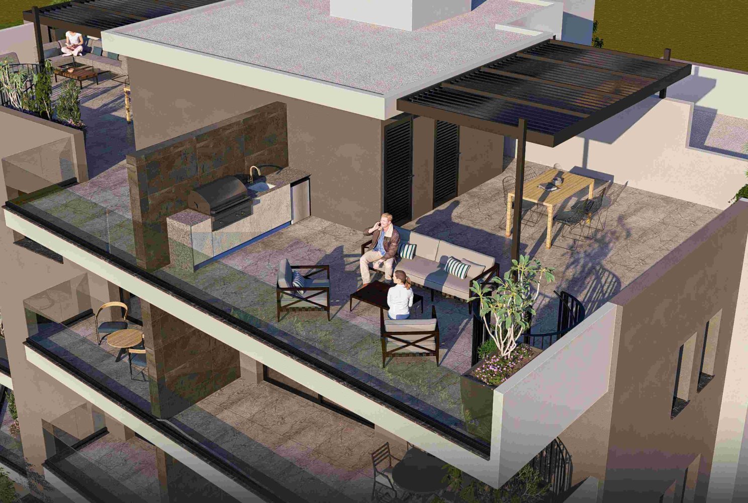 1 bedroom Apartment in Larnaca, Larnaka, Cyprus No. 64217