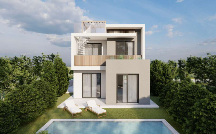 3 chambres Villa à Paphos, Chypre No. 64522