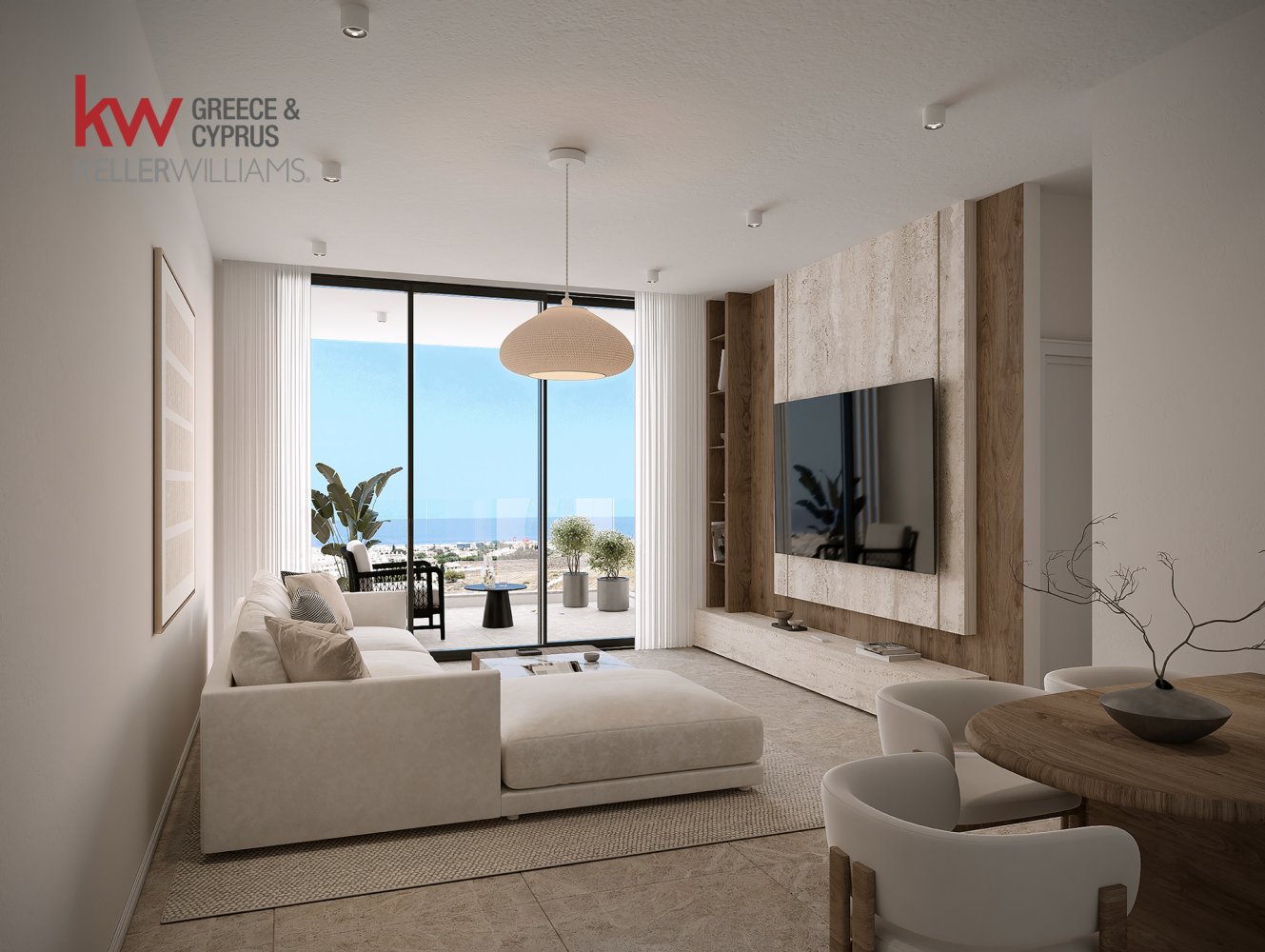 Квартира с 2 спальнями в Паралимни, Аммохостос, Кипр № 59813