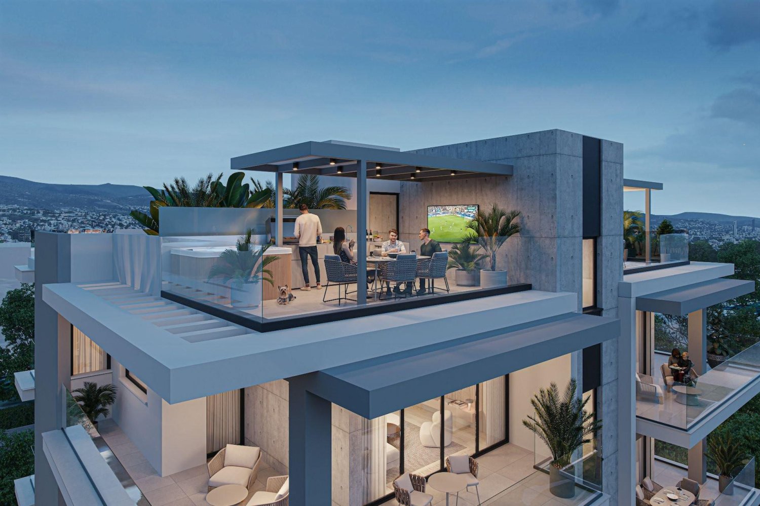 3 bedrooms Penthouse in Neapolis, Limassol, Cyprus No. 65055