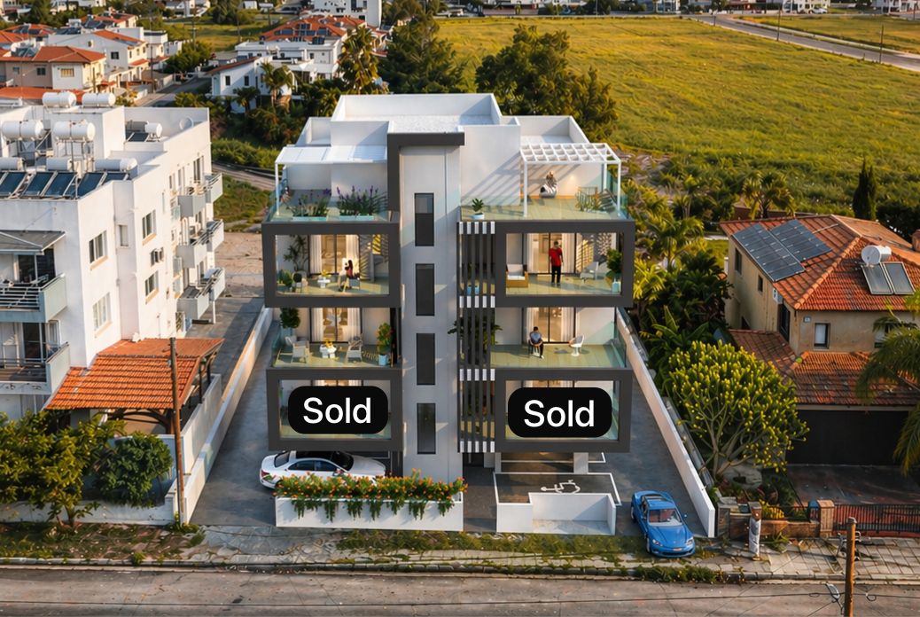 2 dormitorios Apartamento en Larnaca, Larnaka, Chipre No. 60496