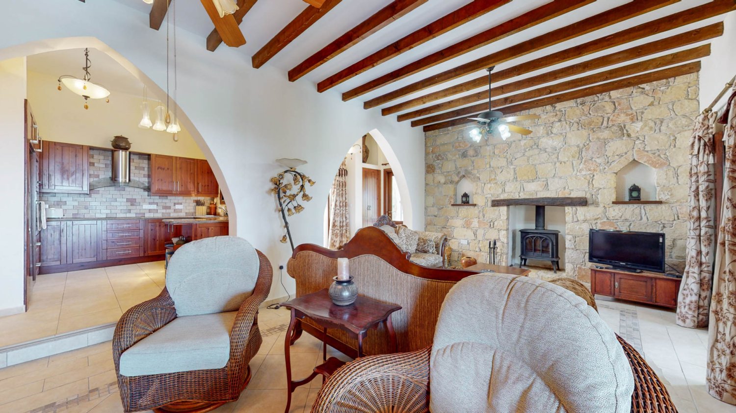 5 chambres Villa à Ineia, Paphos, Chypre No. 61159