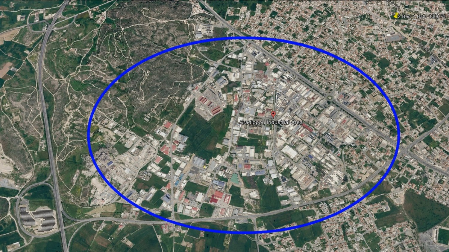 Коммерческая недвижимость 1740м2 в Арадипу, Ларнака, Кипр № 61446