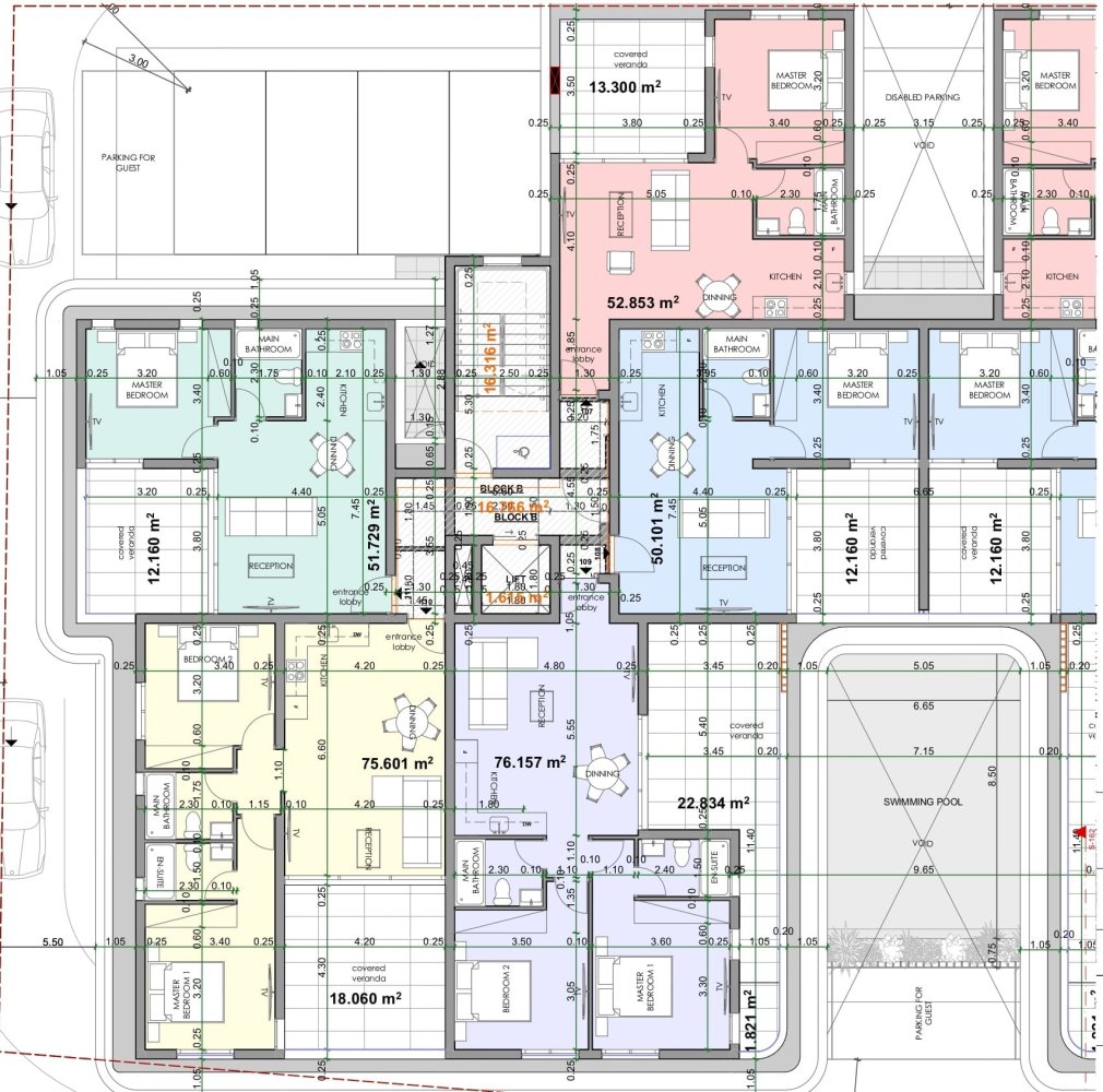 2 bedrooms Apartment in Larnaca, Larnaka, Cyprus No. 65013