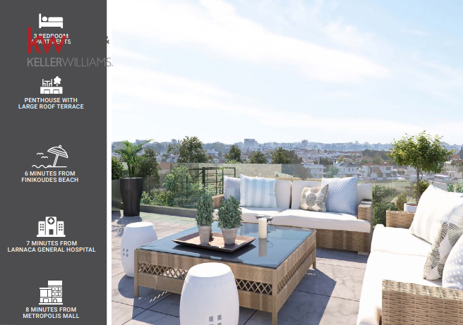 3 chambres Appartement à Larnaca, Larnaka, Chypre No. 63416