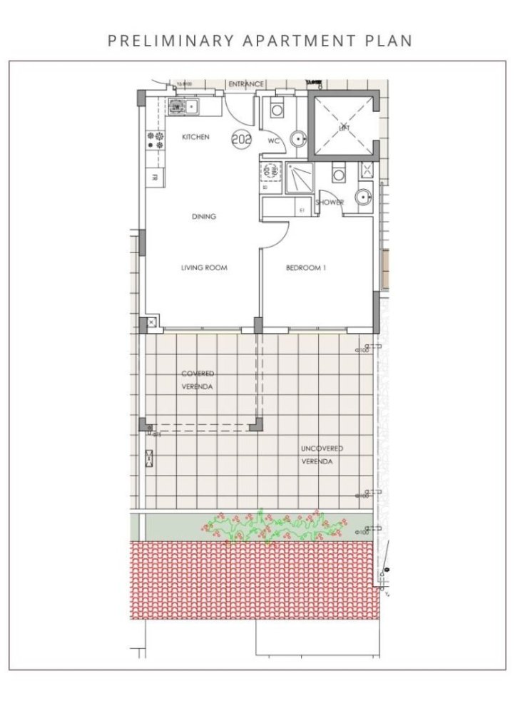 1 chambre Appartement à Paphos, Chypre No. 63581