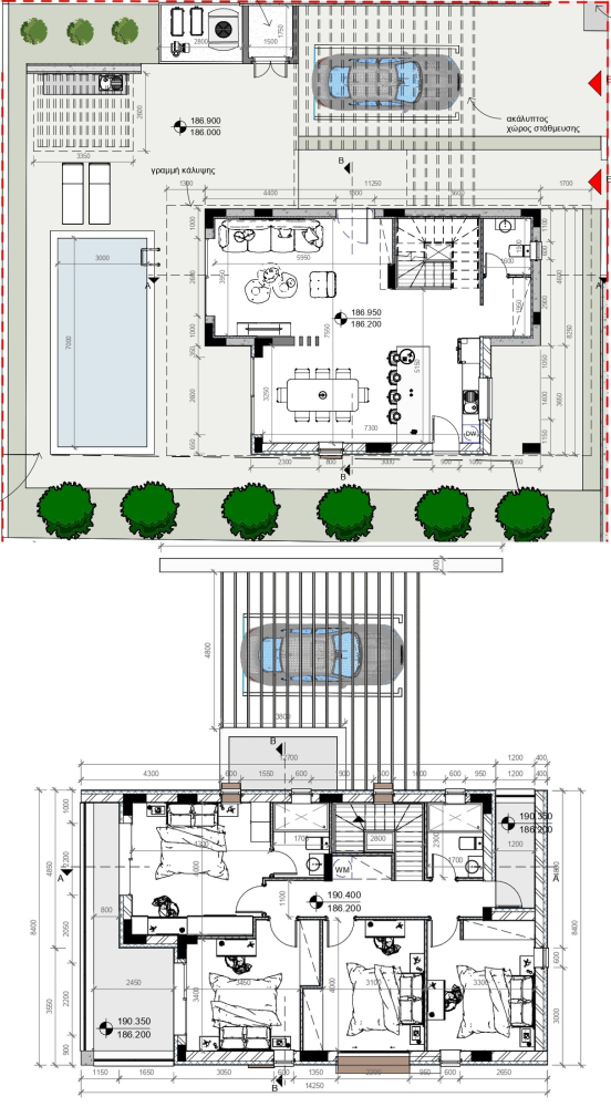 4 chambres Villa à Paphos, Chypre No. 65159