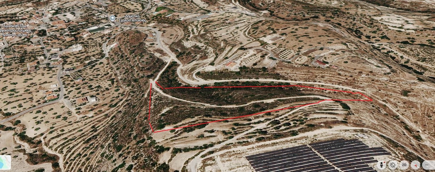 18646m2 Land in Apesia, Limassol, Cyprus No. 61643
