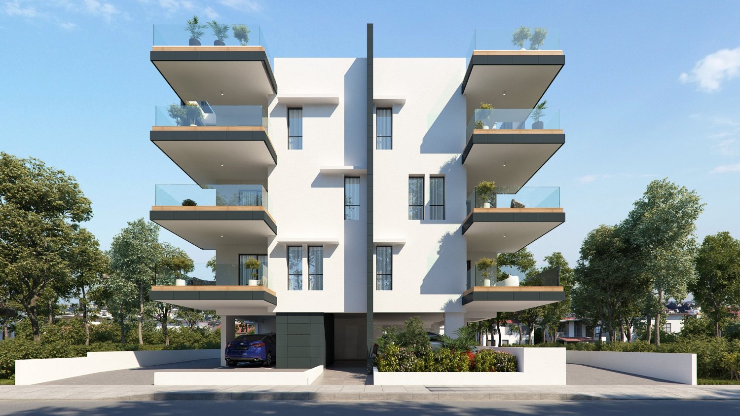 2 bedrooms Apartment in Larnaca, Larnaka, Cyprus No. 60630