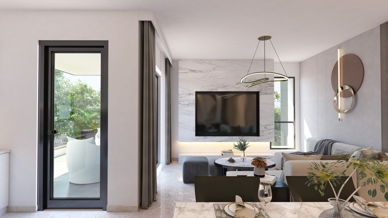 2 bedrooms Apartment in Larnaca, Larnaka, Cyprus No. 60630