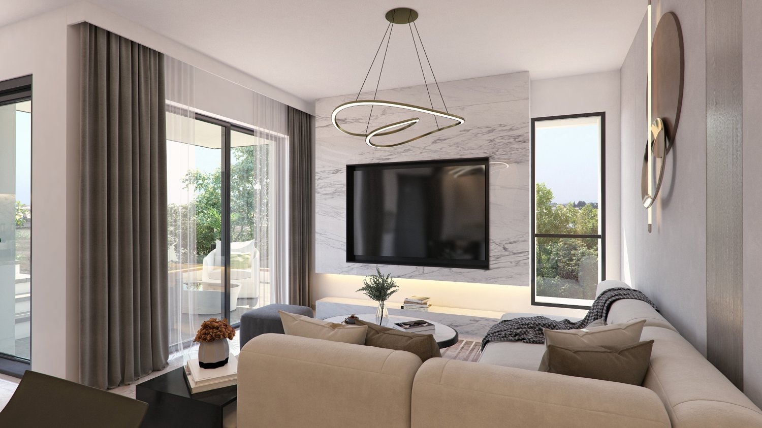 2 bedrooms Apartment in Larnaca, Larnaka, Cyprus No. 60630