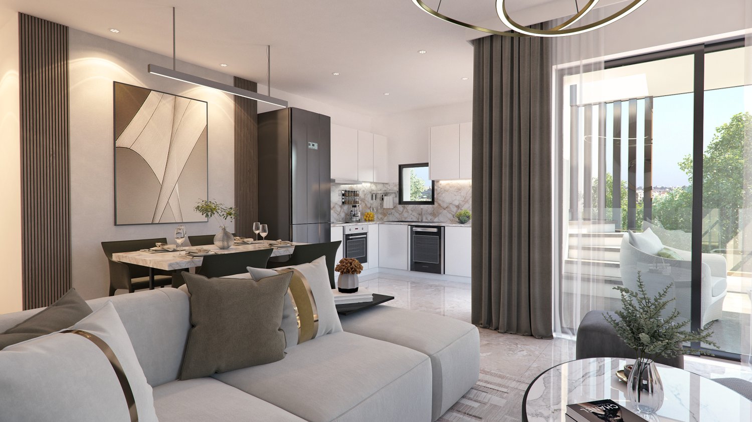 2 bedrooms Apartment in Larnaca, Larnaka, Cyprus No. 60630