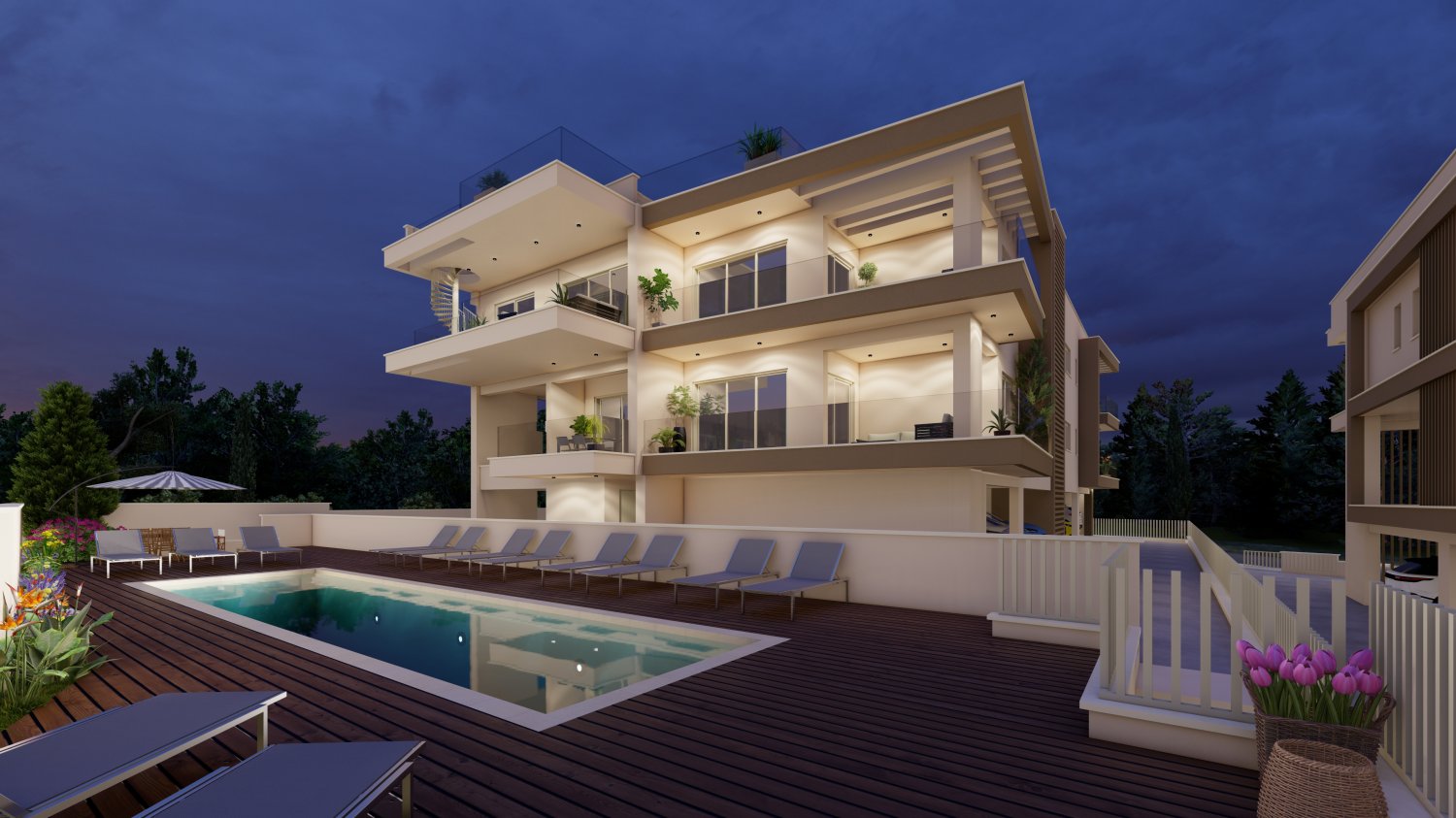 3 bedrooms Apartment in Pegeia, Paphos, Cyprus No. 61350