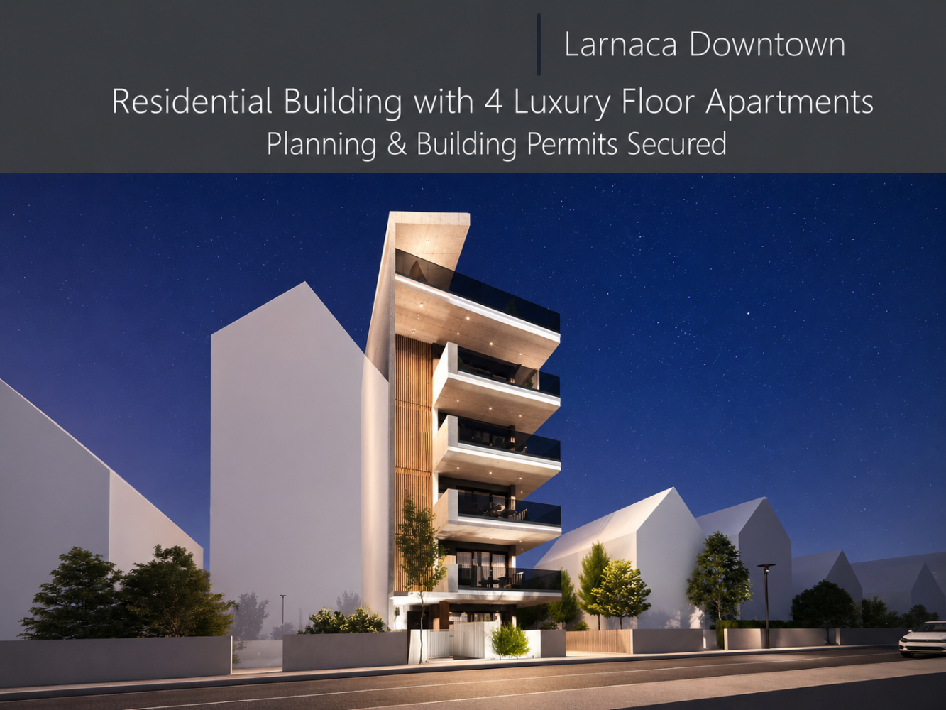 309m2 Terreno en Larnaca, Larnaka, Chipre No. 62398