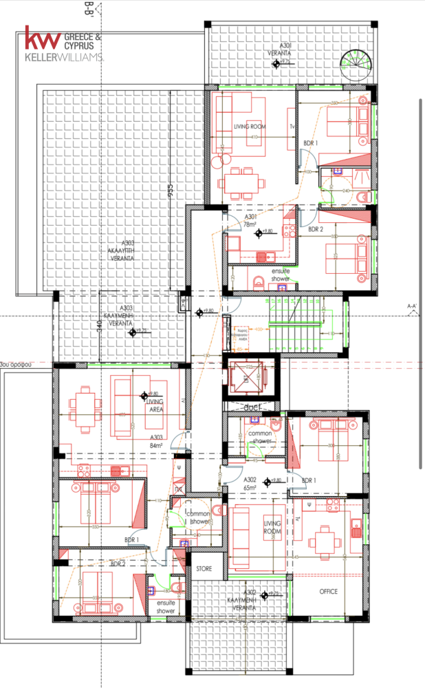 2 dormitorios Apartamento en Deryneia, Ammochostos, Chipre No. 50009