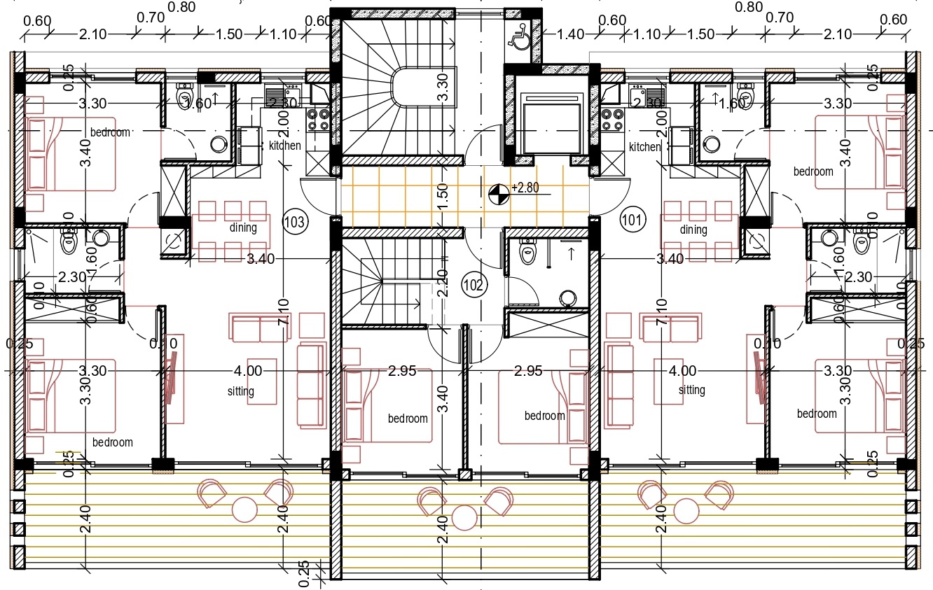 2 dormitorios Apartamento en Paphos, Chipre No. 65236