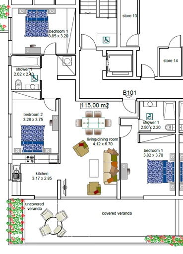 3 bedrooms Apartment in Paphos, Cyprus No. 65299