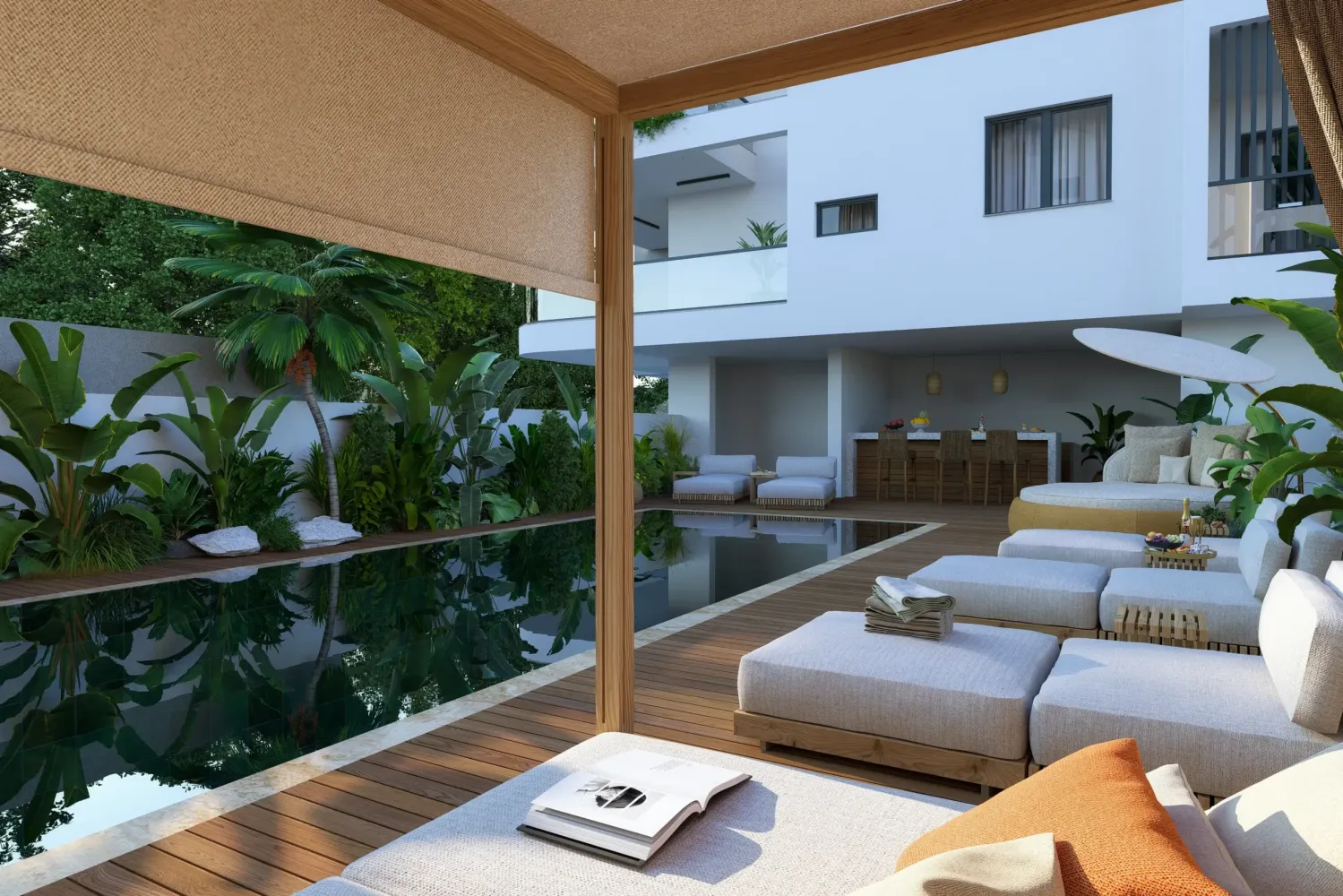 1 dormitorio Apartamento en Livadia, Larnaka, Chipre No. 63093
