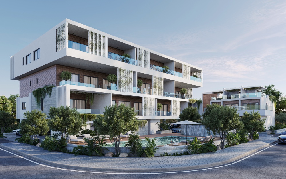 2 bedrooms Apartment in Paphos, Cyprus No. 65198