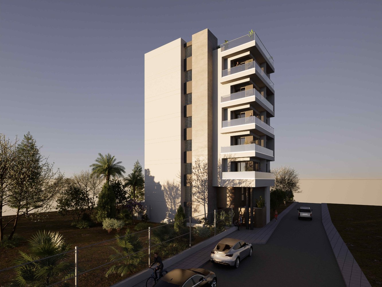 1 dormitorio Apartamento en Larnaca, Larnaka, Chipre No. 63156