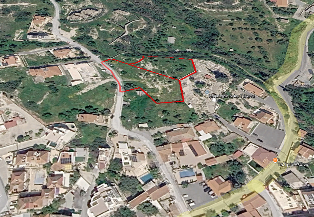 3825m2 Land in Agios Tychonas, Limassol, Cyprus No. 62219