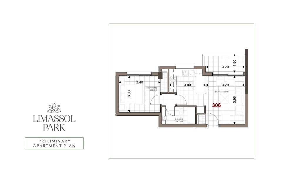 1 bedroom Apartment in Limassol, Cyprus No. 63599