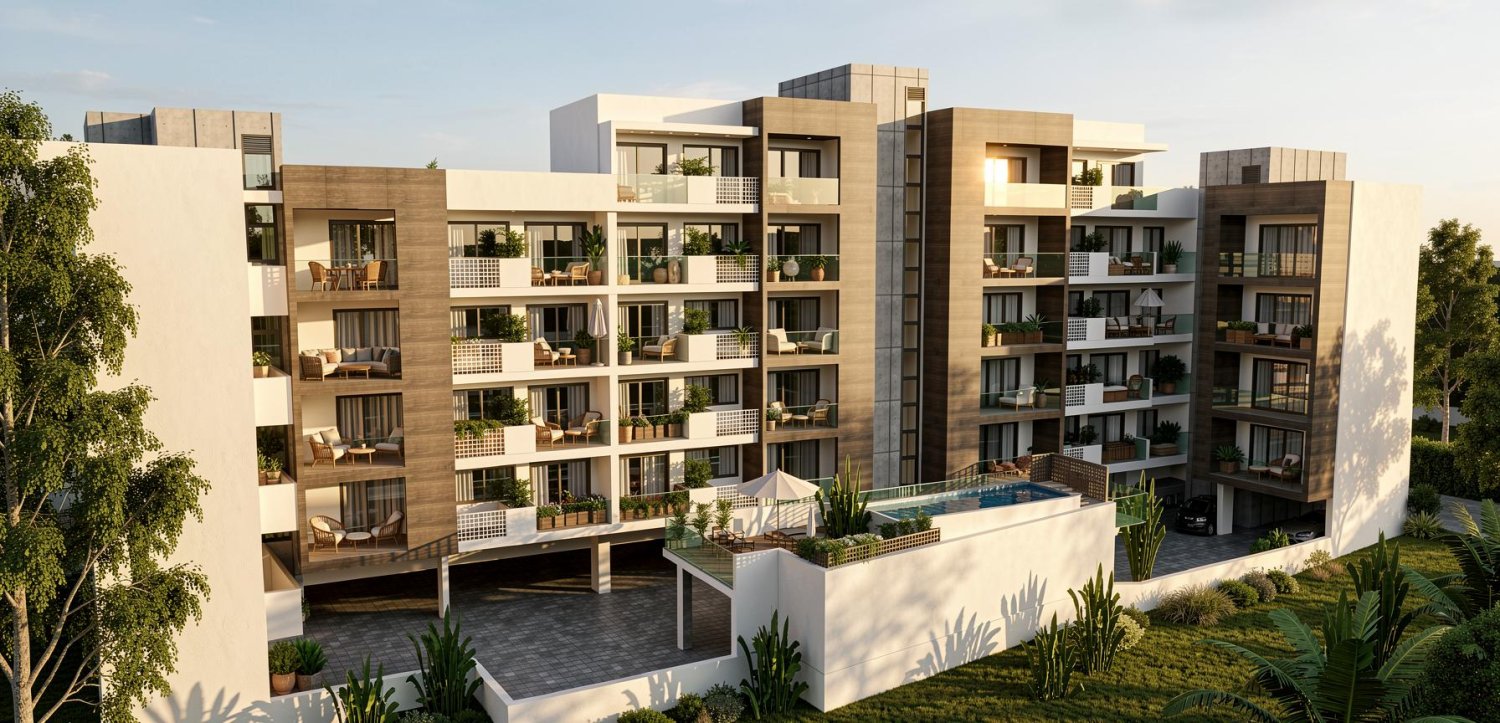 2 chambres Appartement à Larnaca, Larnaka, Chypre No. 64717