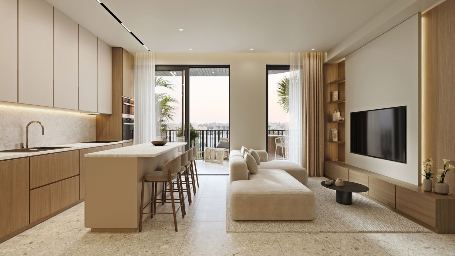 2 chambres Appartement à Limassol, Chypre No. 65061