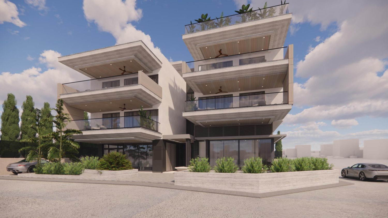 3 dormitorios Apartamento en Limassol, Chipre No. 58974