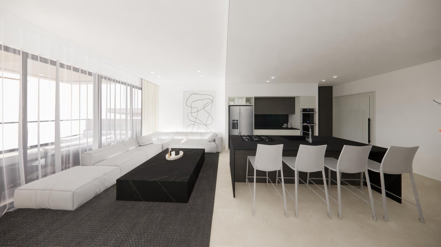 3 dormitorios Apartamento en Limassol, Chipre No. 58974