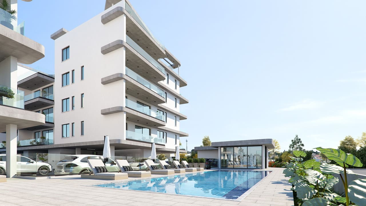 2 bedrooms Apartment in Larnaca, Larnaka, Cyprus No. 64165