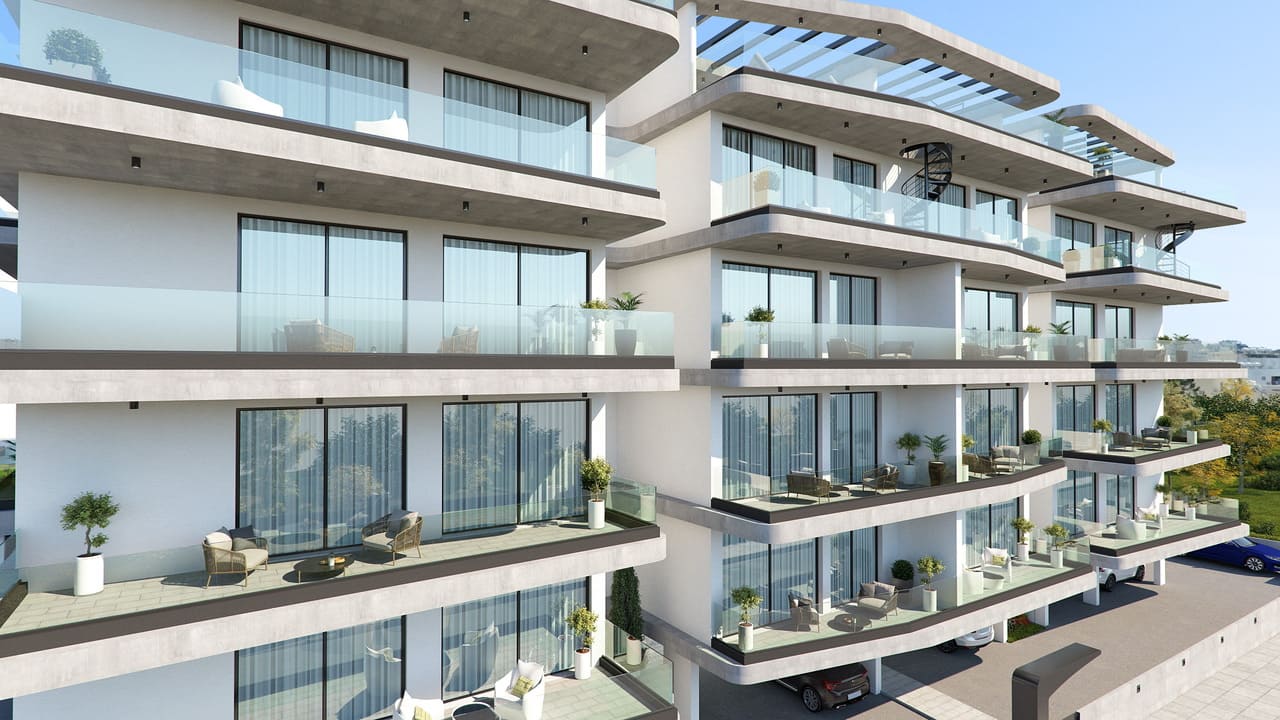 2 bedrooms Apartment in Larnaca, Larnaka, Cyprus No. 64165
