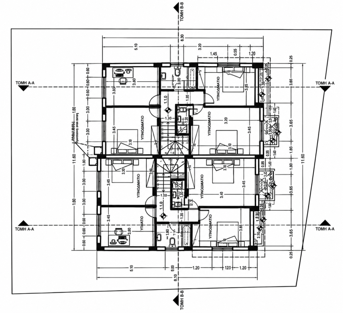 4 chambres Maison de Ville à Trachoni, Limassol, Chypre No. 62193