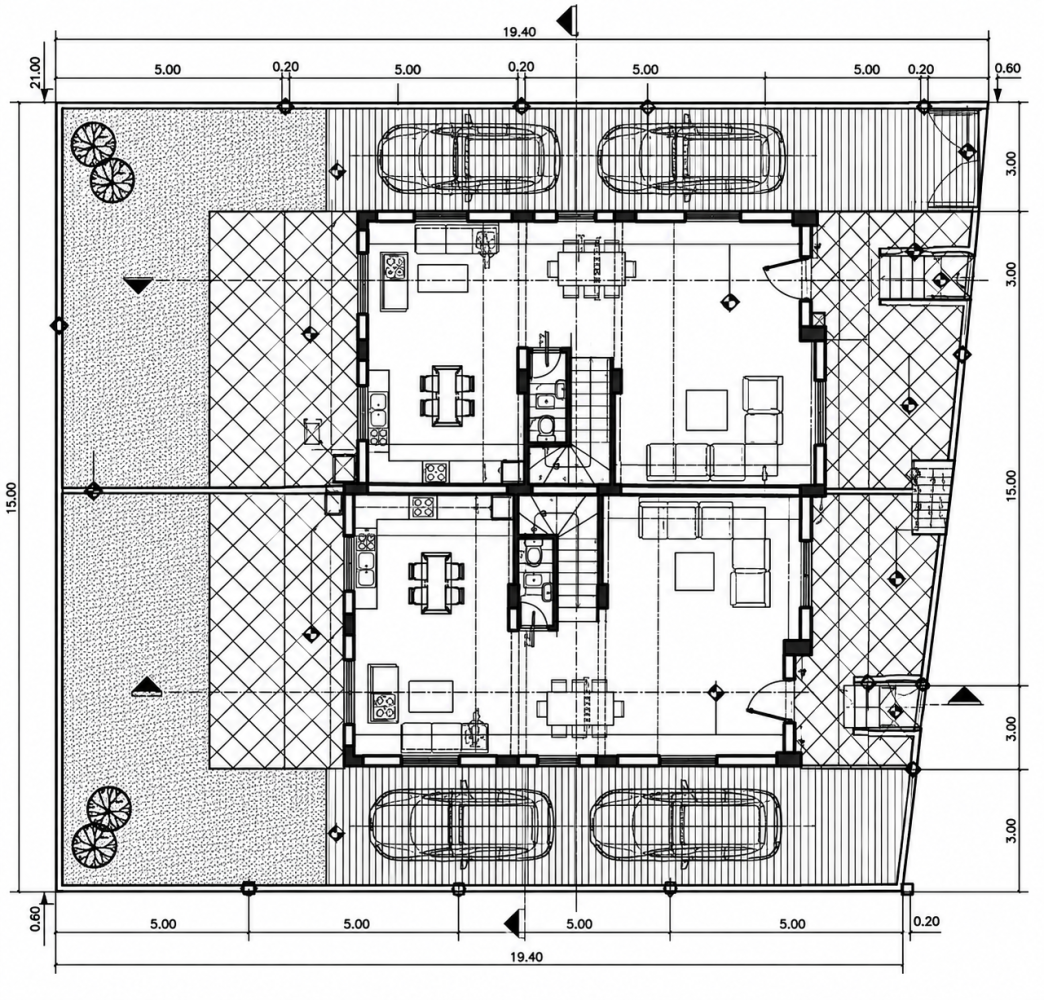 4 chambres Maison de Ville à Trachoni, Limassol, Chypre No. 62193